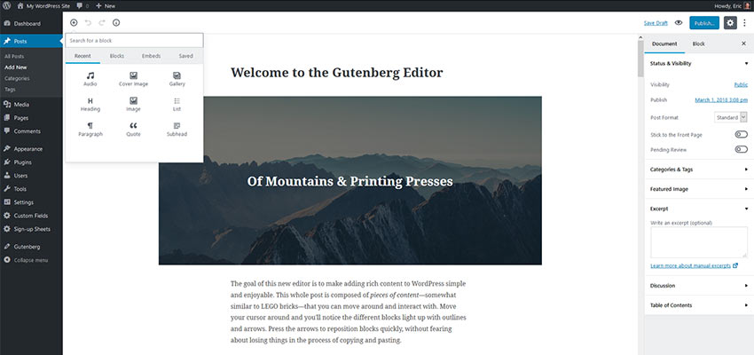 5 Ways the WordPress Gutenberg Editor Can Boost Revenue