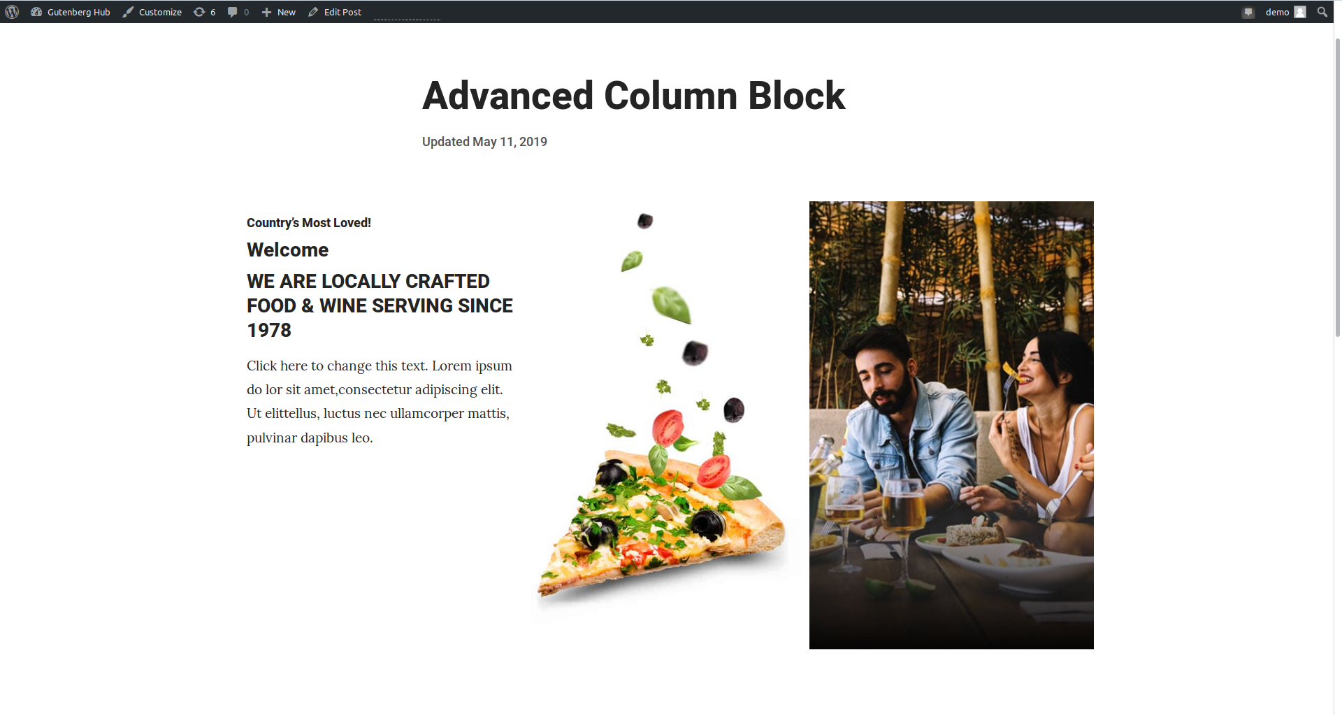 wordpress responsive columns in gutenberg wordpress responsive columns in gutenberg