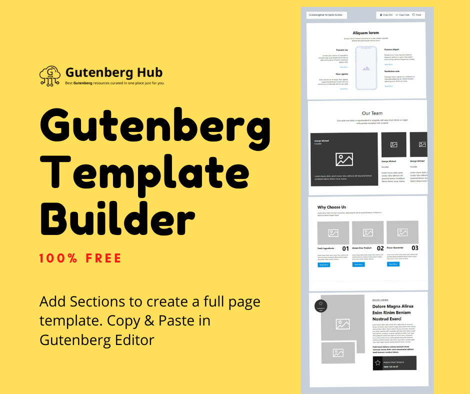 Introducing Gutenberg Template Builder