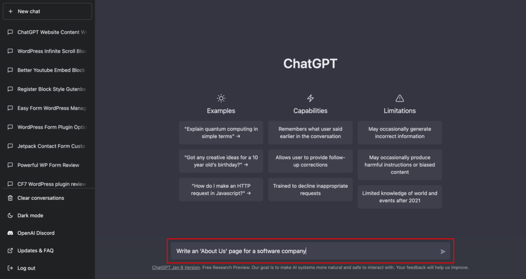 Using ChatGPT to Build a Website (2023)
