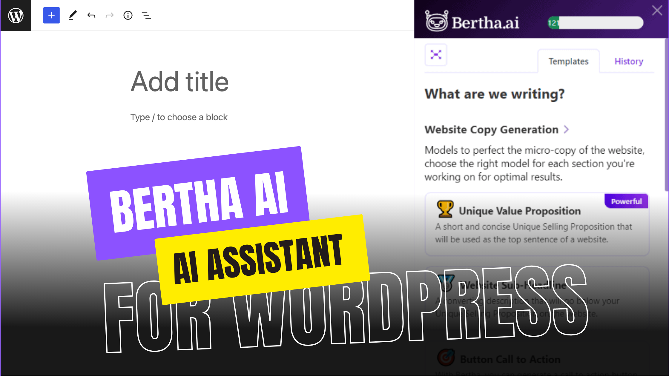 Unleashing the Power of AI Content in WordPress: A Review of Bertha.ai