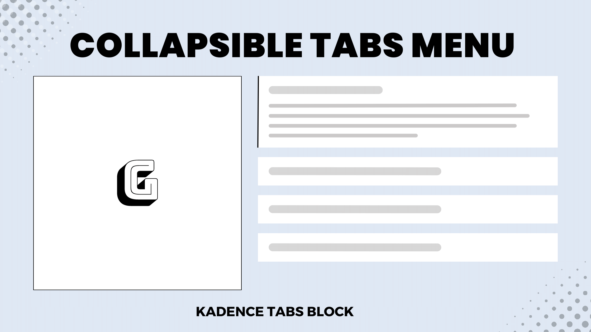 How to Create Collapsible Tabs Using Kadence